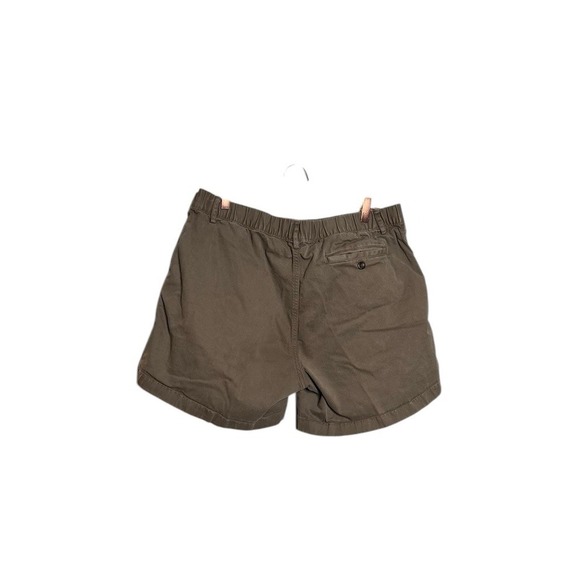 Bearbottom Shorts Womens XL Khaki 5'5' Hiking Cotton Chinos - Picture 2 of 3
